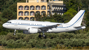 K5-Aviation Airbus A319-115 CJ (D-APGS) at  Corfu - International, Greece