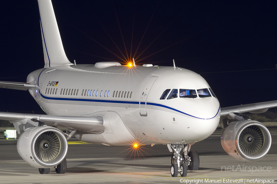 K5-Aviation Airbus A319-115 CJ (D-APGS) | Photo 412345