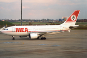 MEA - Middle East Airlines Airbus A310-304 (D-APOP) at  Berlin - Schoenefeld, Germany