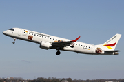German Airways Embraer ERJ-190SR (ERJ-190-100SR) (D-APRI) at  Amsterdam - Schiphol, Netherlands
