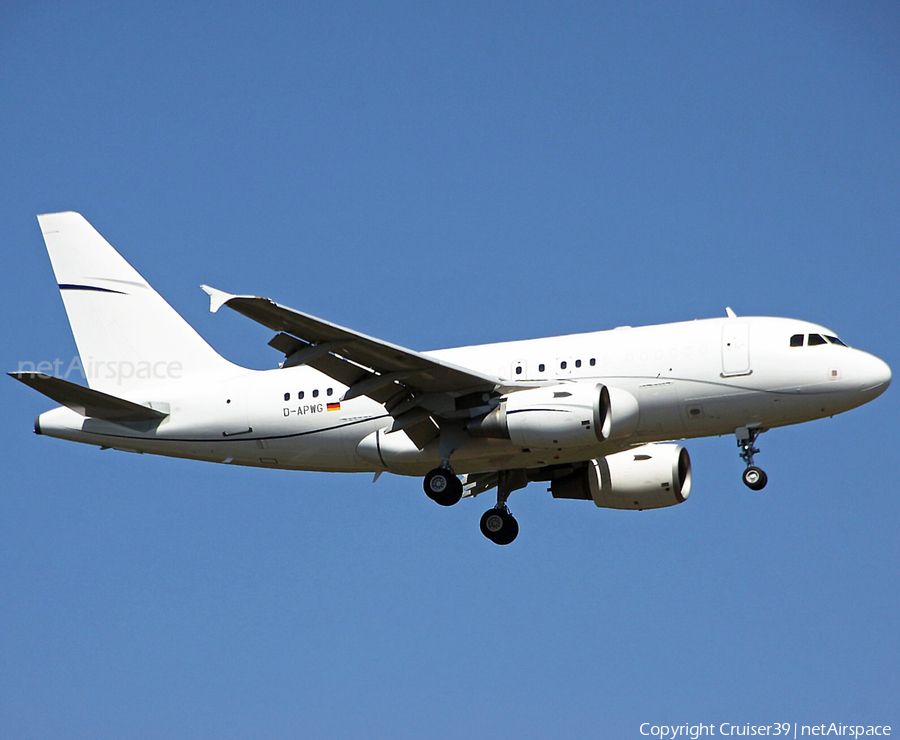 K5-Aviation Airbus A318-112(CJ) Elite (D-APWG) | Photo 404868