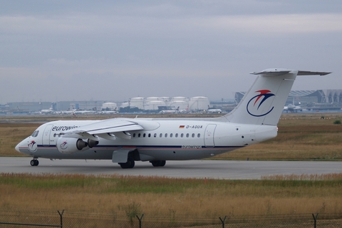 Eurowings BAe Systems BAe-146-300 (D-AQUA) at  Frankfurt am Main, Germany