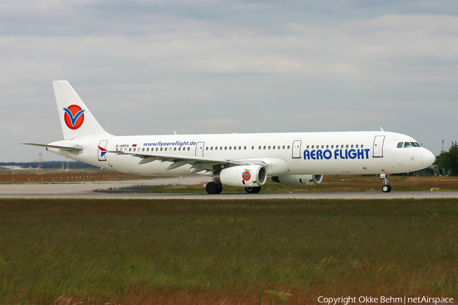 Aero Flight Airbus A321-231 (D-ARFA) | Photo 36470