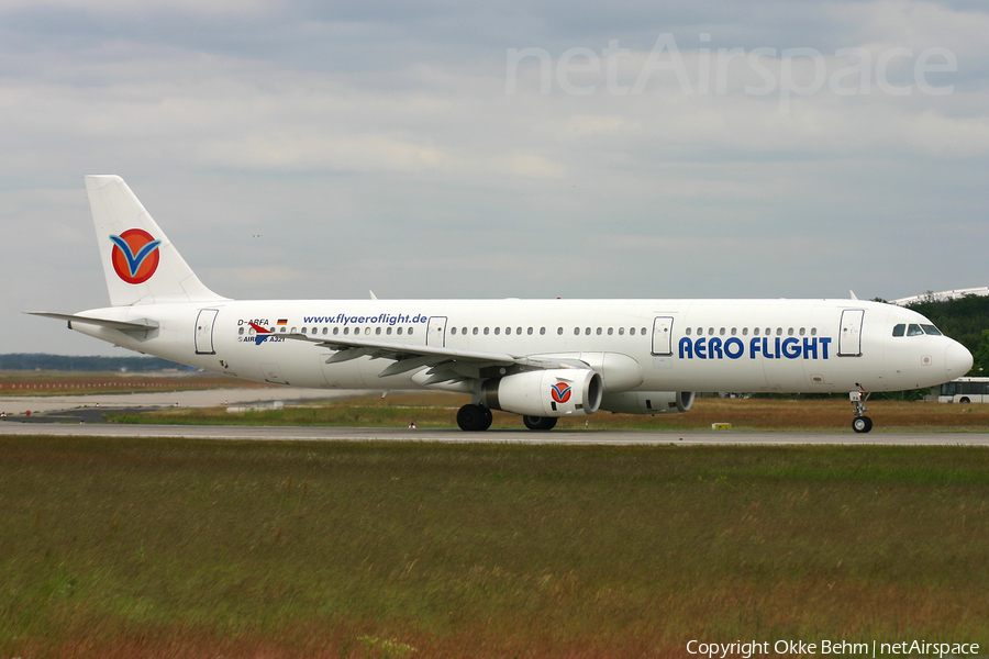 Aero Flight Airbus A321-231 (D-ARFA) | Photo 78985