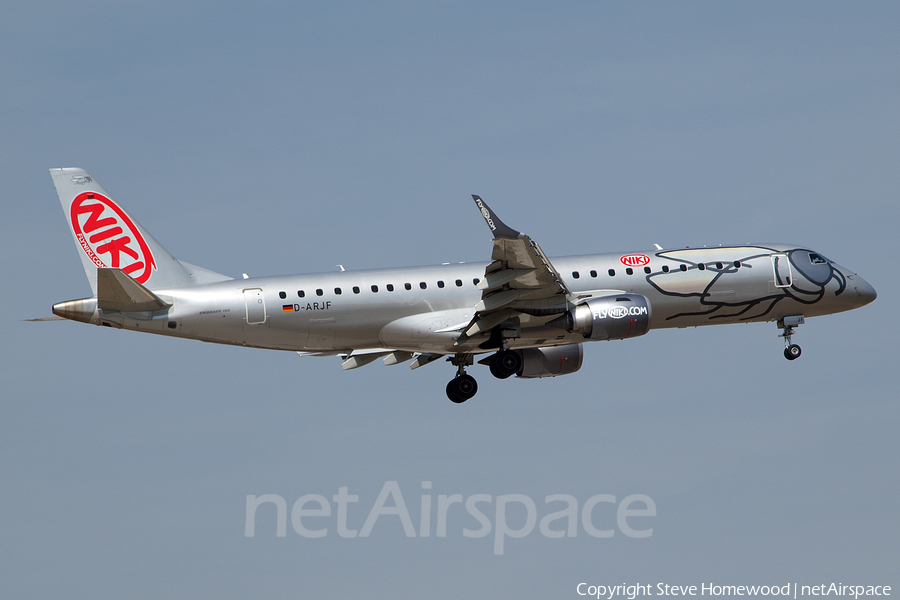 Niki Embraer ERJ-190LR (ERJ-190-100LR) (D-ARJF) | Photo 47821