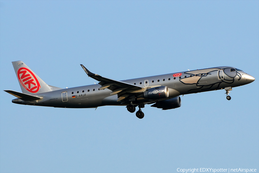 Niki Embraer ERJ-190LR (ERJ-190-100LR) (D-ARJF) | Photo 276128