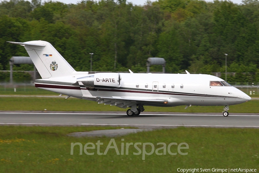 Jet Connection Bombardier CL-600-2B16 Challenger 601-3A (D-ARTE) | Photo 15493