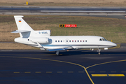 Airservice Bremgarten Dassault Falcon 900LX (D-ASBG) at  Dusseldorf - International, Germany