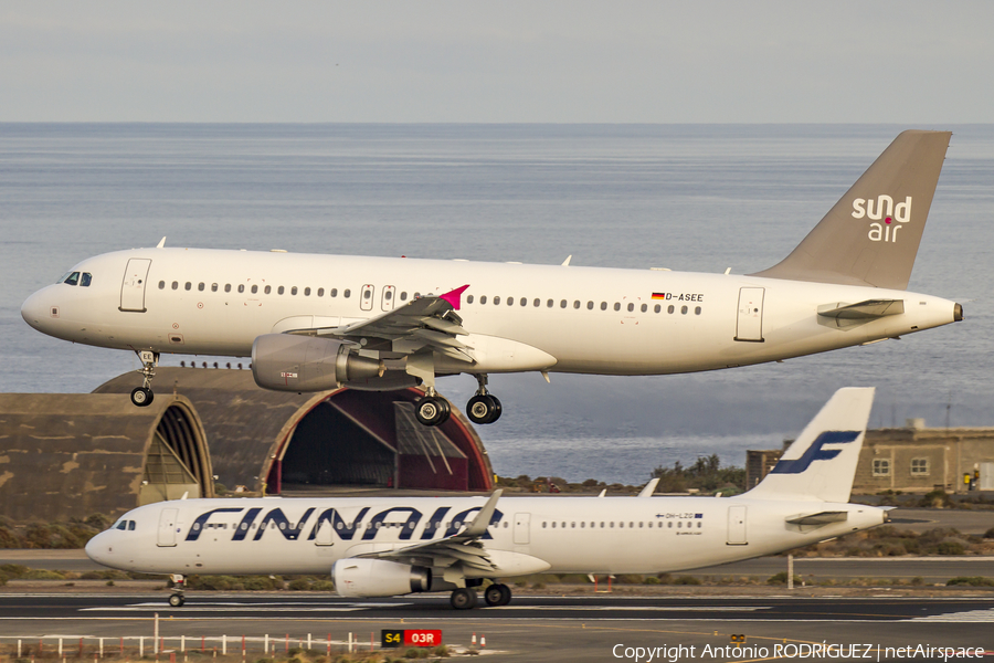 Sundair Airbus A320-214 (D-ASEE) | Photo 201001