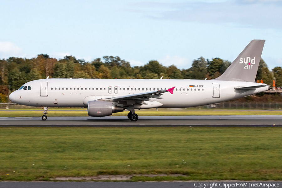 Sundair Airbus A320-214 (D-ASEF) | Photo 267285