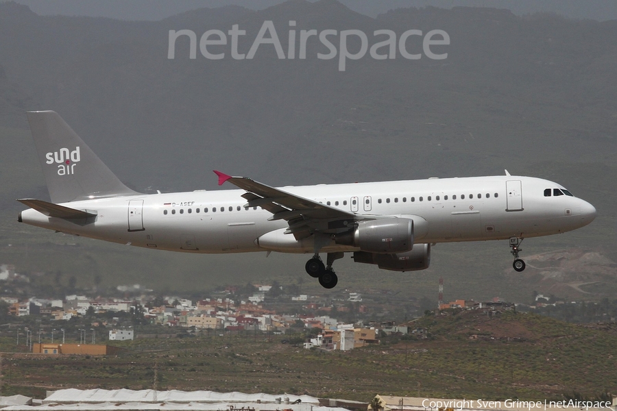 Sundair Airbus A320-214 (D-ASEF) | Photo 236663