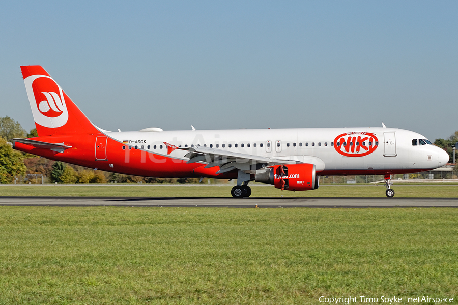 Niki Airbus A320-214 (D-ASGK) | Photo 269467