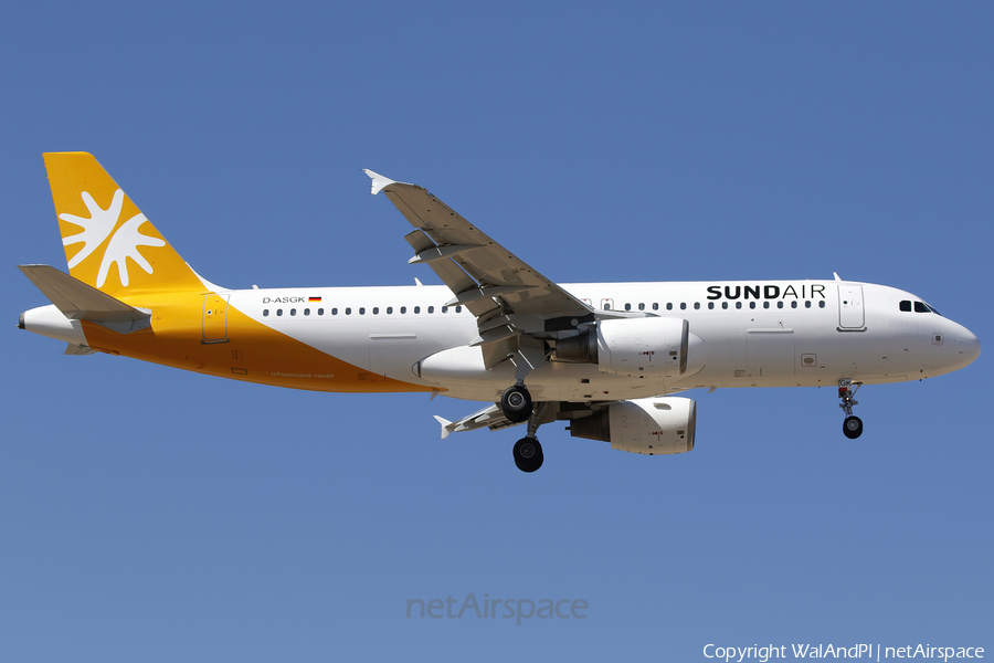 Sundair Airbus A320-214 (D-ASGK) | Photo 668009