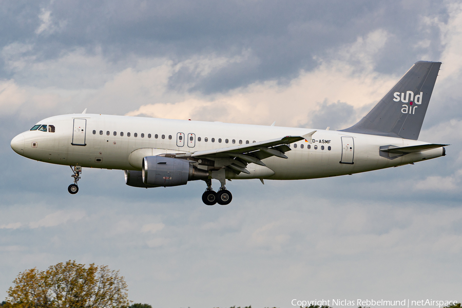 Sundair Airbus A319-111 (D-ASMF) | Photo 408213