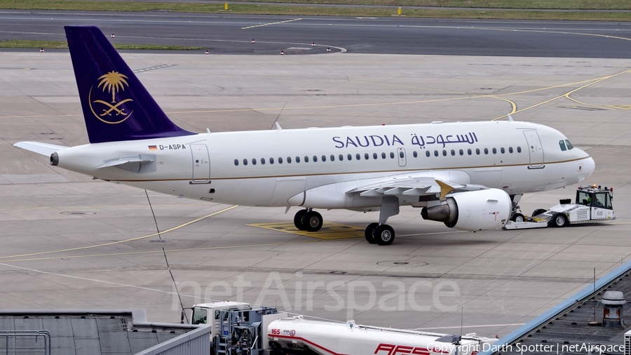 Saudi Arabian Airlines (PrivatAir) Airbus A319-112 (D-ASPA) | Photo 234614