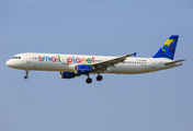 Small Planet Airlines Germany Airbus A321-211 (D-ASPD) at  Amsterdam - Schiphol, Netherlands