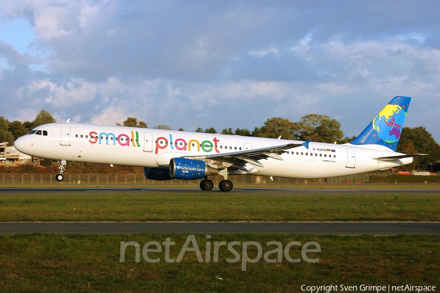 Small Planet Airlines Germany Airbus A321-211 (D-ASPD) | Photo 270767