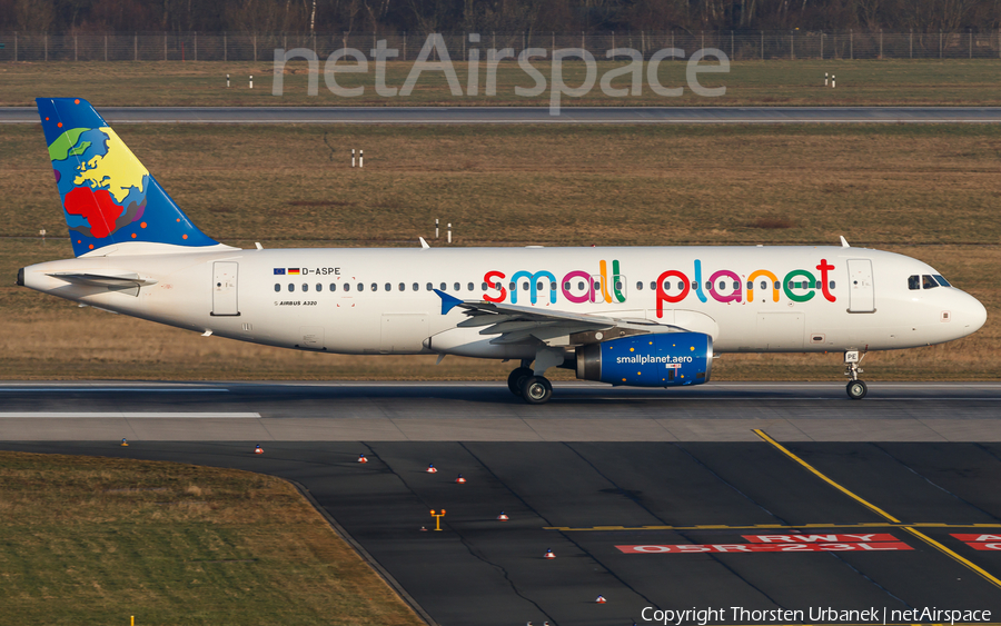 Small Planet Airlines Germany Airbus A320-232 (D-ASPE) | Photo 233538