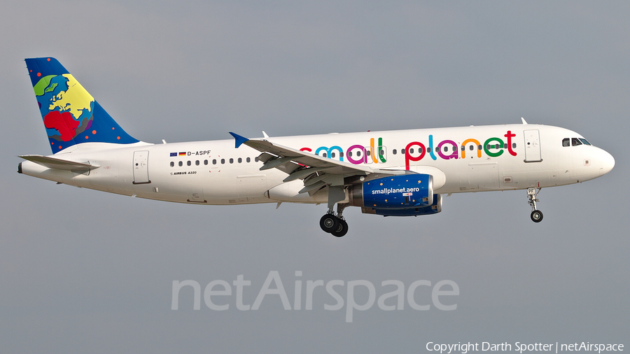 Small Planet Airlines Germany Airbus A320-232 (D-ASPF) | Photo 261547