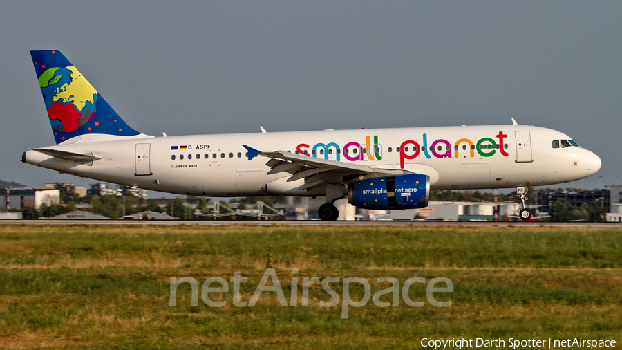 Small Planet Airlines Germany Airbus A320-232 (D-ASPF) | Photo 324350