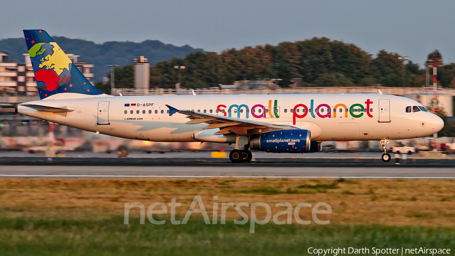 Small Planet Airlines Germany Airbus A320-232 (D-ASPF) | Photo 324351