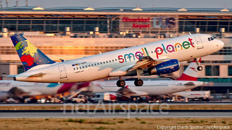 Small Planet Airlines Germany Airbus A320-232 (D-ASPF) | Photo 324352
