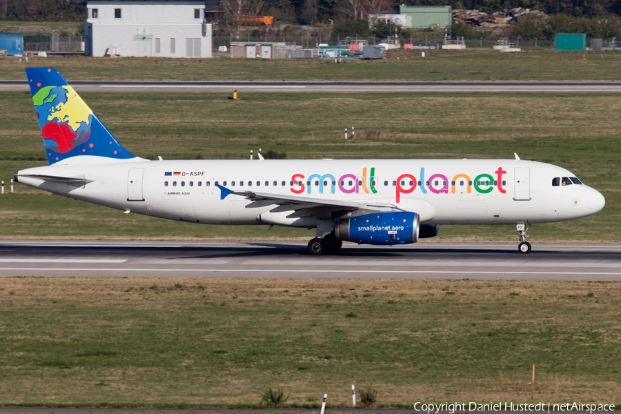 Small Planet Airlines Germany Airbus A320-232 (D-ASPF) | Photo 425627