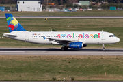 Small Planet Airlines Germany Airbus A320-232 (D-ASPF) at  Dusseldorf - International, Germany