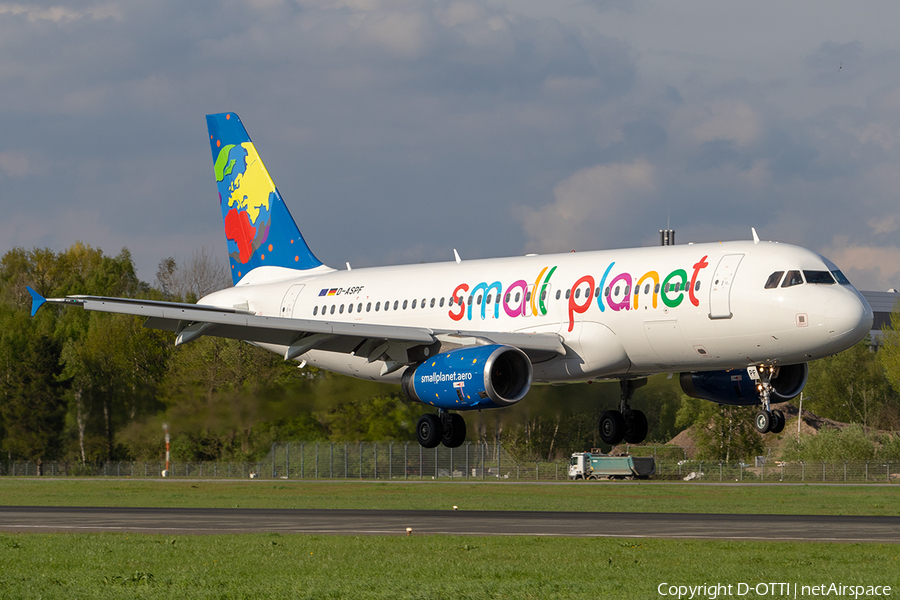 Small Planet Airlines Germany Airbus A320-232 (D-ASPF) | Photo 241239
