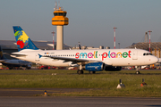 Small Planet Airlines Germany Airbus A320-232 (D-ASPF) at  Hamburg - Fuhlsbuettel (Helmut Schmidt), Germany