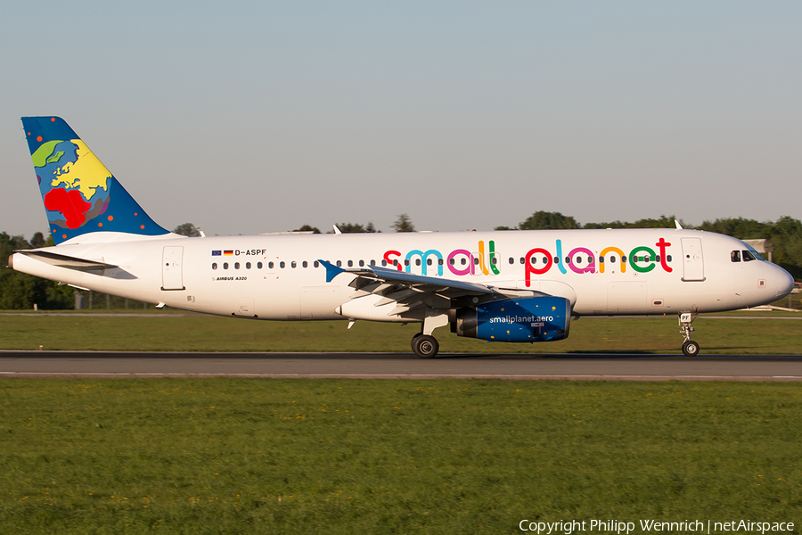 Small Planet Airlines Germany Airbus A320-232 (D-ASPF) | Photo 257957