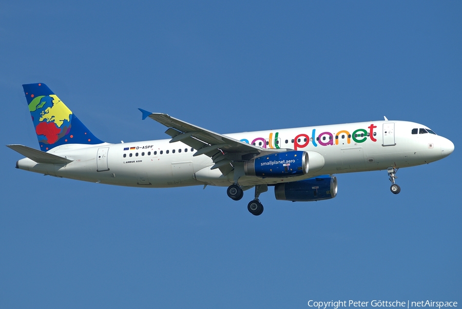 Small Planet Airlines Germany Airbus A320-232 (D-ASPF) | Photo 267579