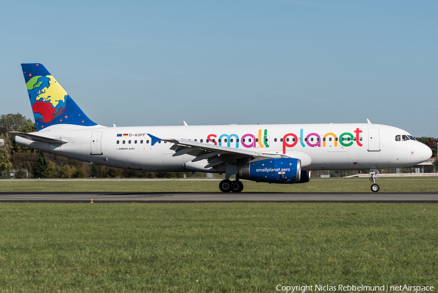 Small Planet Airlines Germany Airbus A320-232 (D-ASPF) | Photo 267656