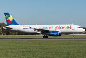 Small Planet Airlines Germany Airbus A320-232 (D-ASPF) at  Hamburg - Fuhlsbuettel (Helmut Schmidt), Germany