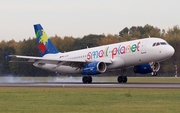 Small Planet Airlines Germany Airbus A320-232 (D-ASPF) at  Hamburg - Fuhlsbuettel (Helmut Schmidt), Germany