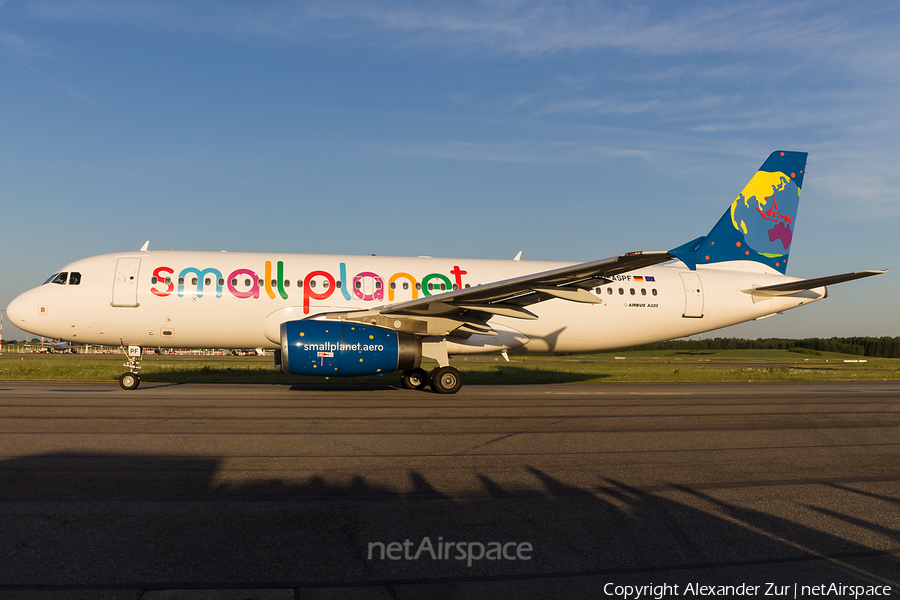 Small Planet Airlines Germany Airbus A320-232 (D-ASPF) | Photo 386219