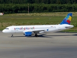 Small Planet Airlines Germany Airbus A320-214 (D-ASPG) at  Cologne/Bonn, Germany