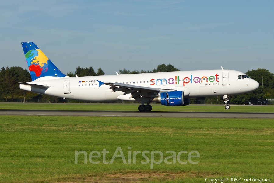 Small Planet Airlines Germany Airbus A320-214 (D-ASPG) | Photo 120045