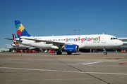 Small Planet Airlines Germany Airbus A320-214 (D-ASPG) at  Hamburg - Fuhlsbuettel (Helmut Schmidt), Germany