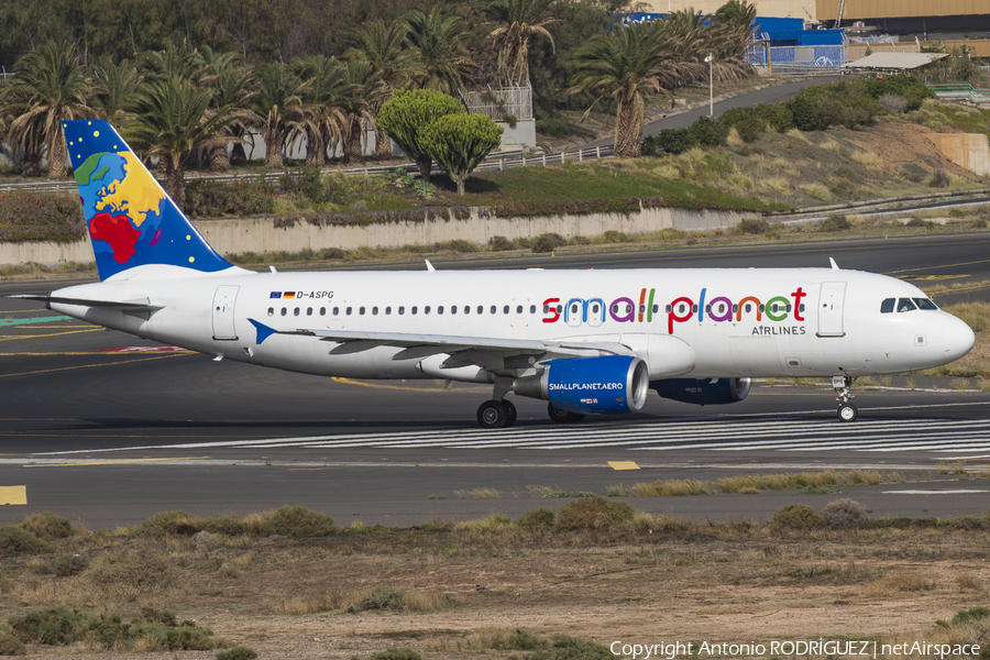 Small Planet Airlines Germany Airbus A320-214 (D-ASPG) | Photo 136417