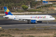 Small Planet Airlines Germany Airbus A320-214 (D-ASPG) at  Gran Canaria, Spain