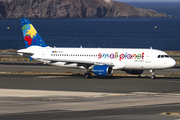 Small Planet Airlines Germany Airbus A320-214 (D-ASPG) at  Gran Canaria, Spain