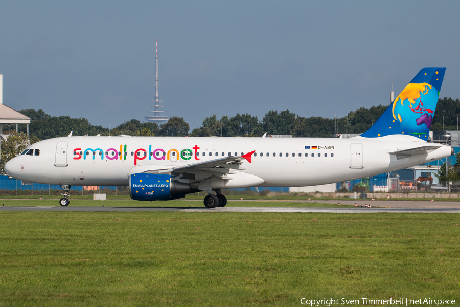 Small Planet Airlines Germany Airbus A320-214 (D-ASPI) | Photo 187316