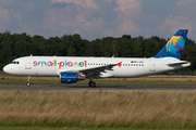 Small Planet Airlines Germany Airbus A320-214 (D-ASPI) at  Hamburg - Fuhlsbuettel (Helmut Schmidt), Germany