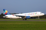 Small Planet Airlines Germany Airbus A320-214 (D-ASPI) at  Hamburg - Fuhlsbuettel (Helmut Schmidt), Germany