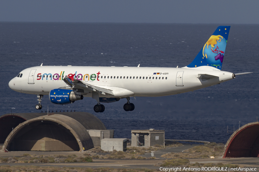 Small Planet Airlines Germany Airbus A320-214 (D-ASPI) | Photo 188519