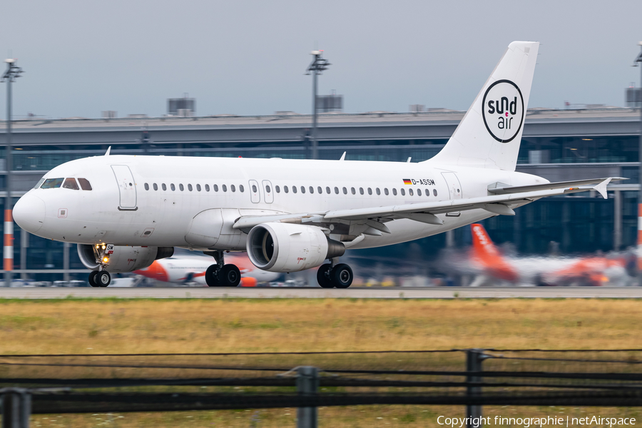 Sundair Airbus A319-112 (D-ASSM) | Photo 516181