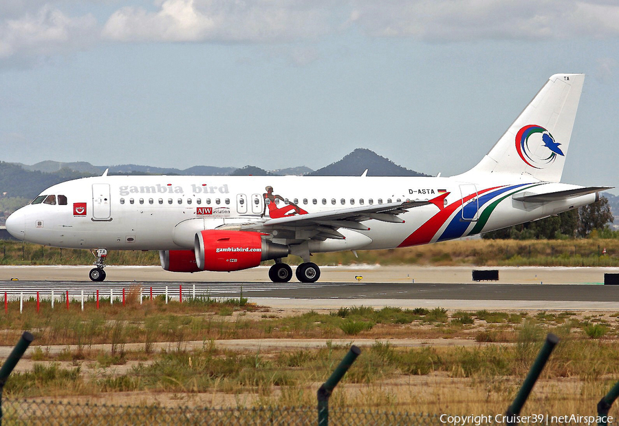 Gambia Bird (Germania) Airbus A319-112 (D-ASTA) | Photo 75177