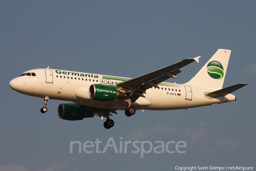 Germania Airbus A319-112 (D-ASTA) | Photo 84341