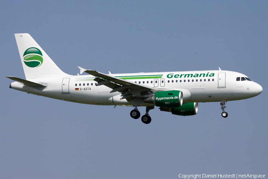 Germania Airbus A319-112 (D-ASTA) | Photo 550349